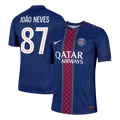 JOÃO NEVES #87 Mens PSG Home Jersey 2025/26 - Player Version (Slim Fit)
