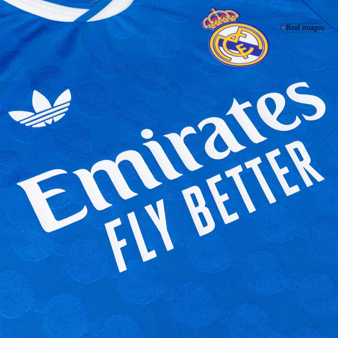 BELLINGHAM #5 Mens Real Madrid Third Jersey 2025/26 - Player Version (Slim Fit)