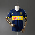Boca Junios Jersey 2009-10 Home Retro Football Kit