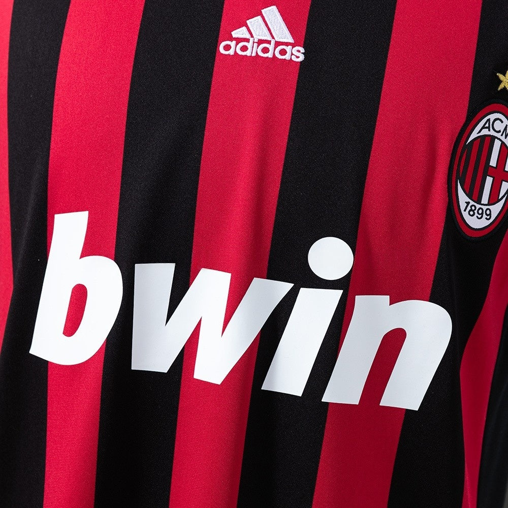 AC Milan Jersey 2009/10 Home Retro Football Kit