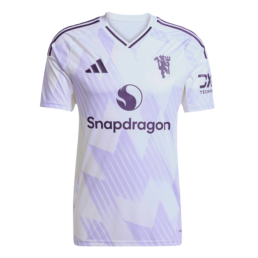 B.FERNANDES #8 Mens Manchester United Away Jersey 2025/26