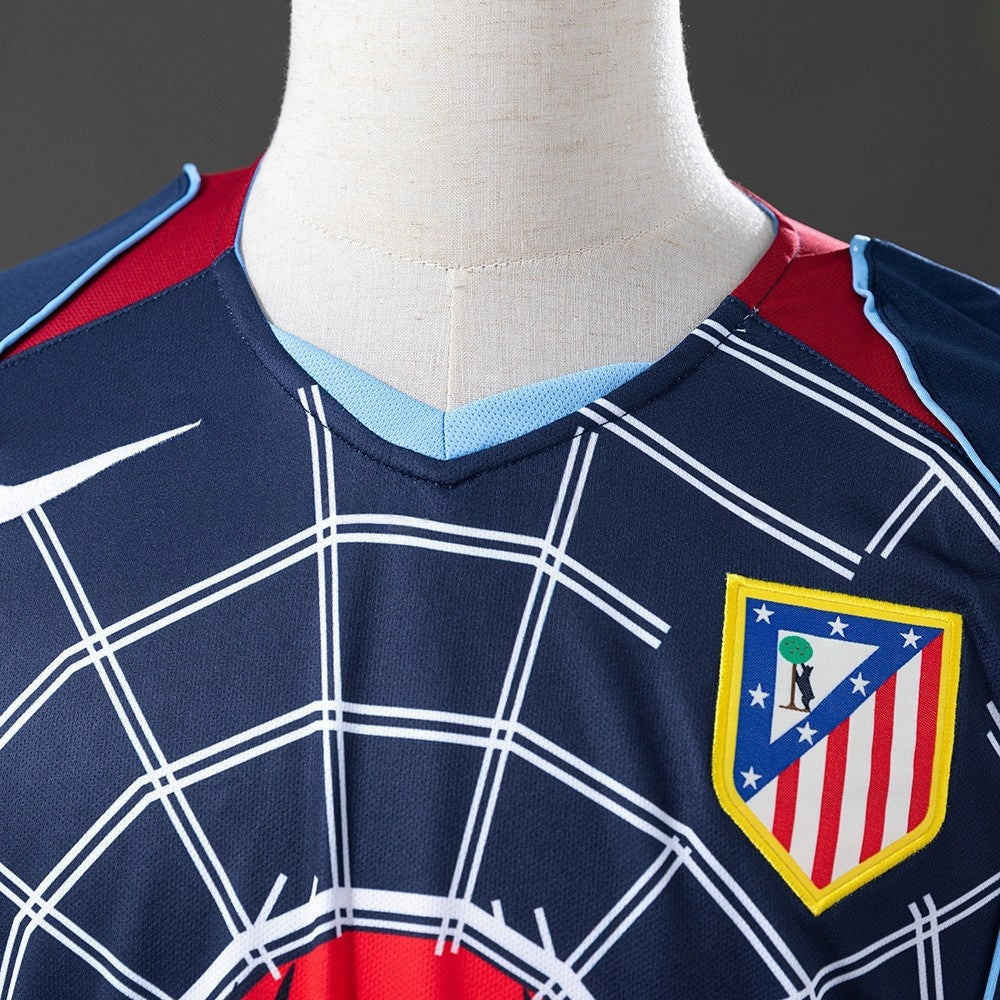 Atletico Madrid Jersey 2004-05 Away Retro Football Kit