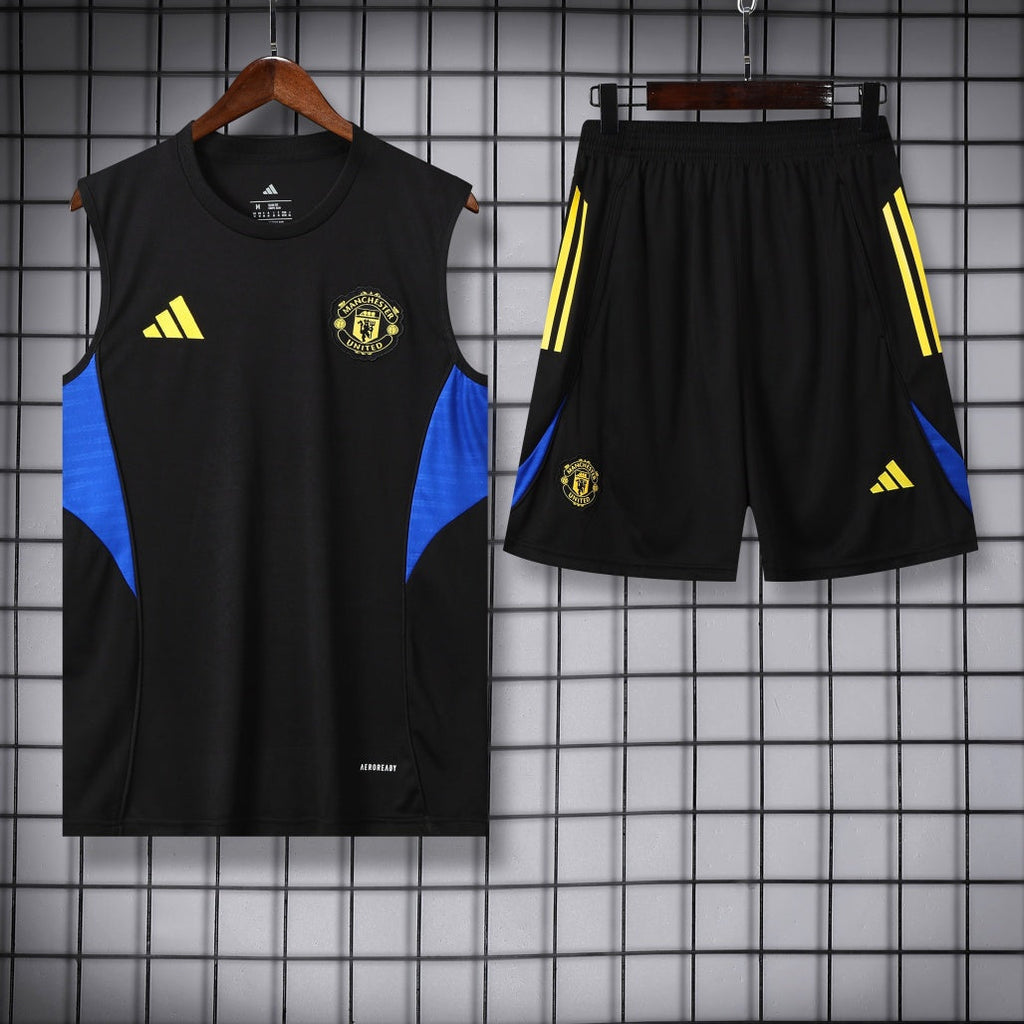 Manchester United Vest Set Training Tracksuits 25/26 Football Kit Soccer Jersey