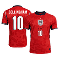 BELLINGHAM #10 Mens England World Cup Away Jersey 2026 - Player Version (Slim Fit)