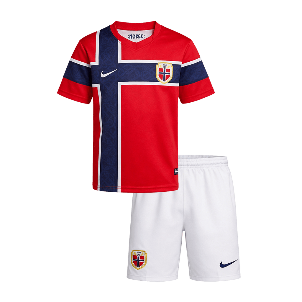 Kids Norway World Cup Home Kit 2026
