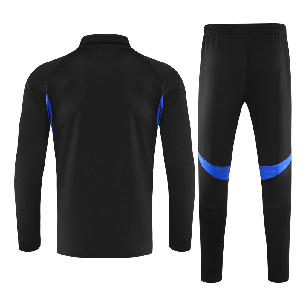 Manchester United 2025/26 Black Training Tracksuit Kit (Top+Pants)