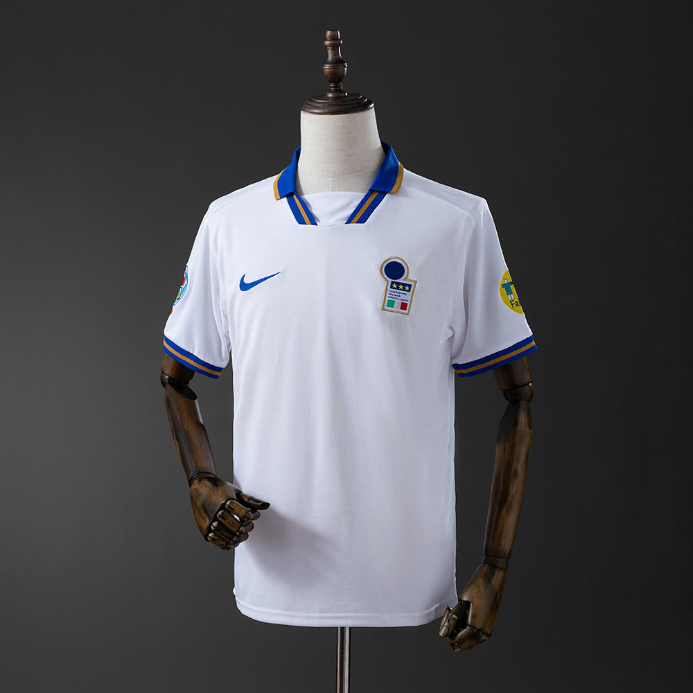 Italy Jersey 1996 Away Retro Football Kit