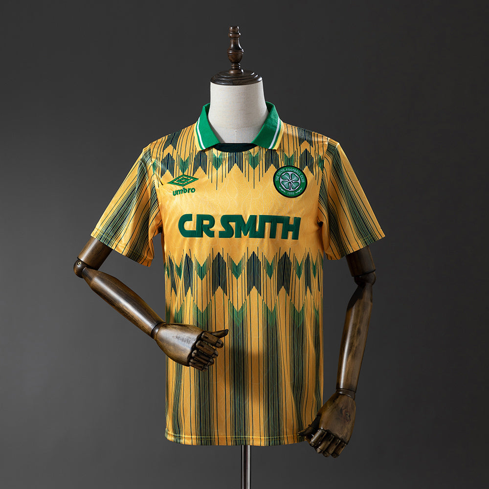 Celtic Jersey 1991-92 Away Retro Football Kit
