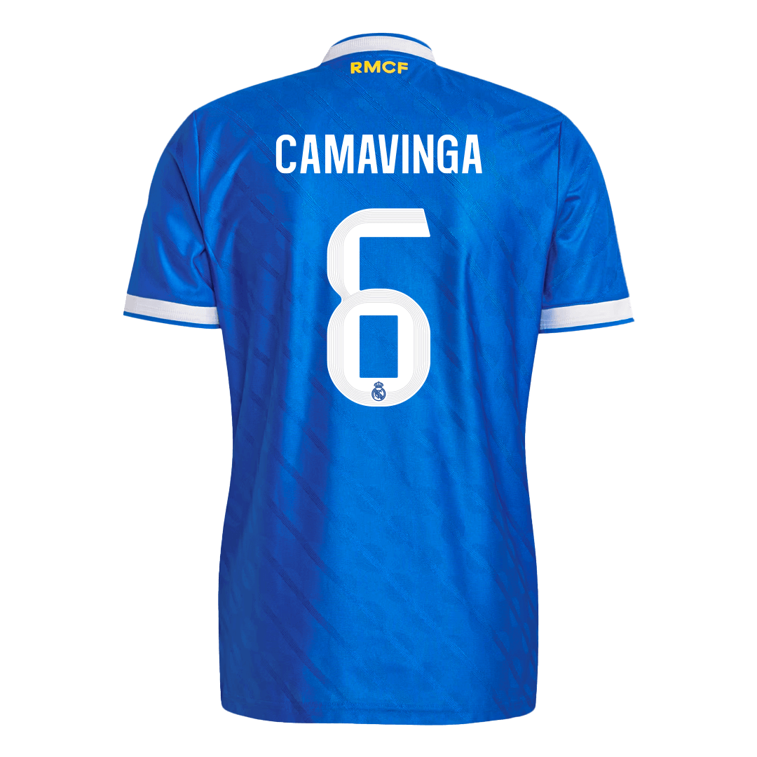 CAMAVINGA #6 Mens Real Madrid Third Jersey 2025/26 - Player Version (Slim Fit)