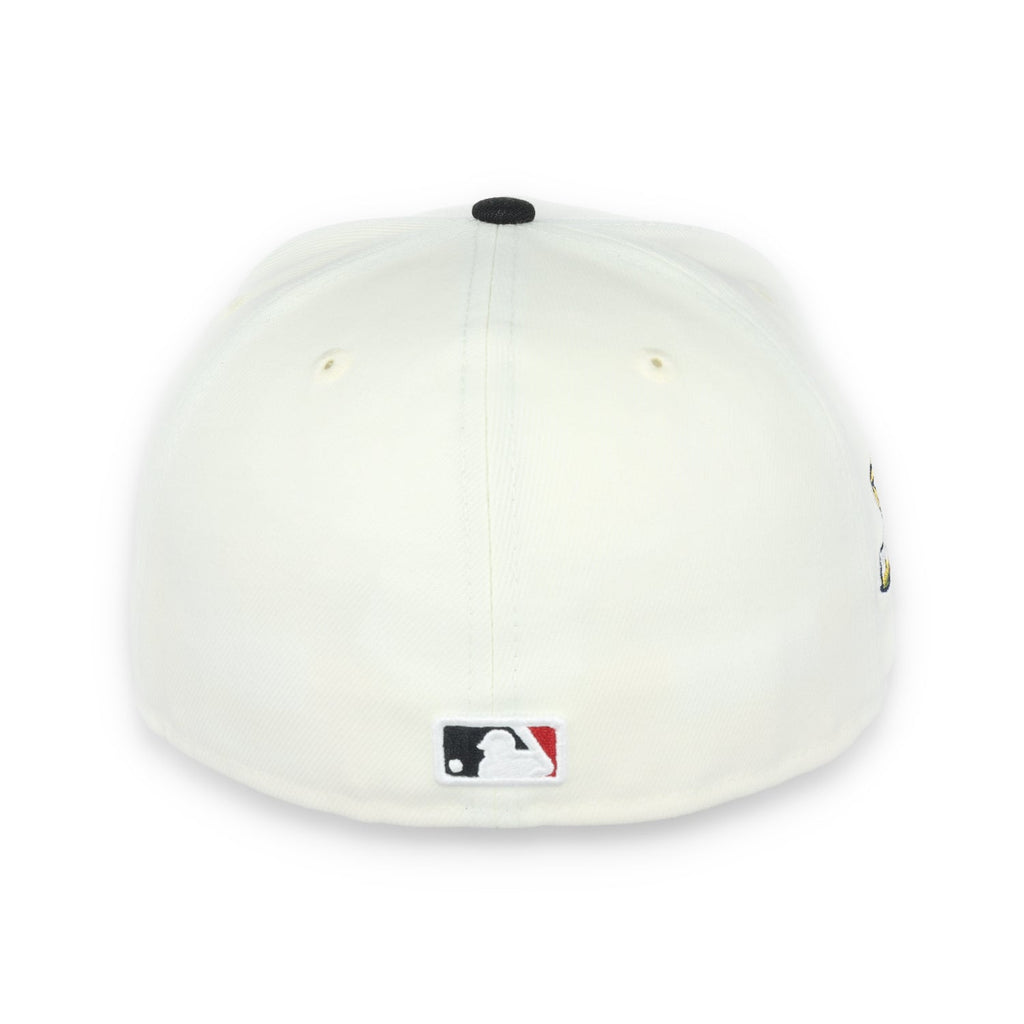 New Era Arizona Diamondback Throwback 2001 World Series Side Patch 59FIFTY Fitted Ivory Hat