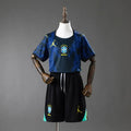 Kids Brazil Away Jersey 2026 World Cup Football Kit Soccer Shirt