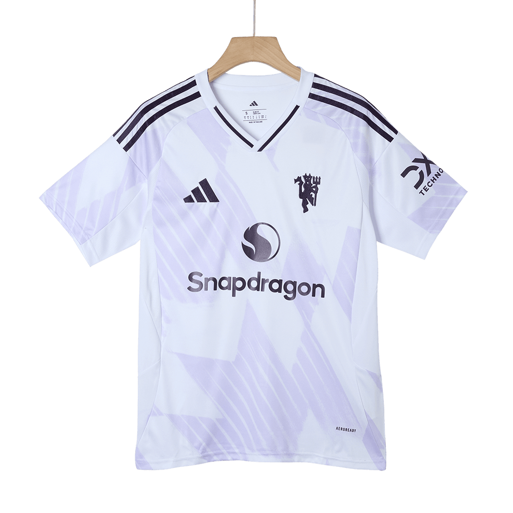 B.FERNANDES #8 Mens Manchester United Away Jersey 2025/26