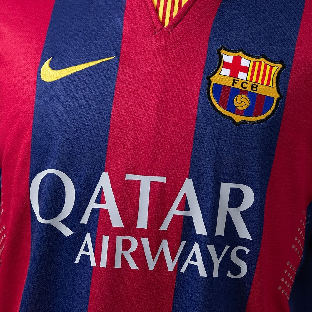 Barcelona Jersey 2014/15 Home Retro Football Kit
