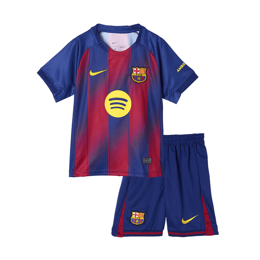 Kids Barcelona Home Kit 2025/26