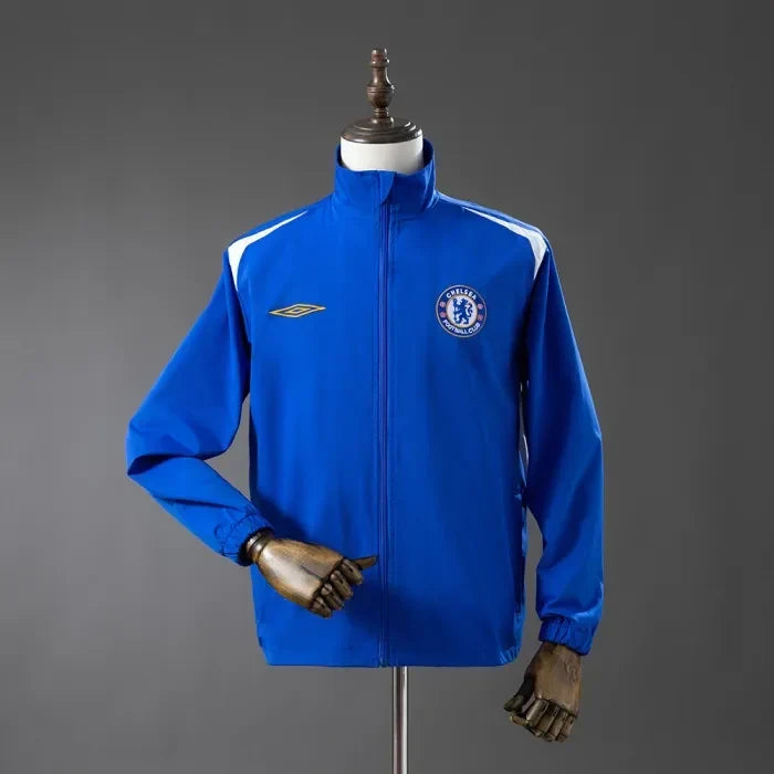 Chelsea Windbreaker 2005-06 Blue Football Kit Soccer Jersey
