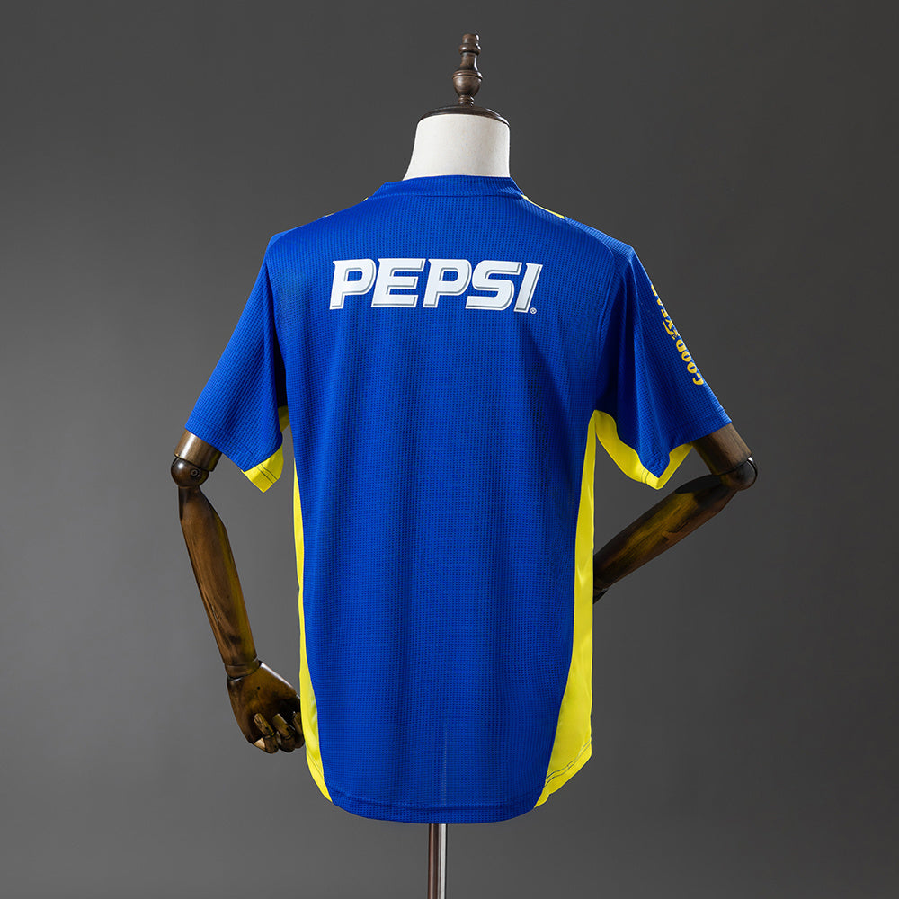 Boca Juniors Jersey 2004-05 Home Retro Football Kit