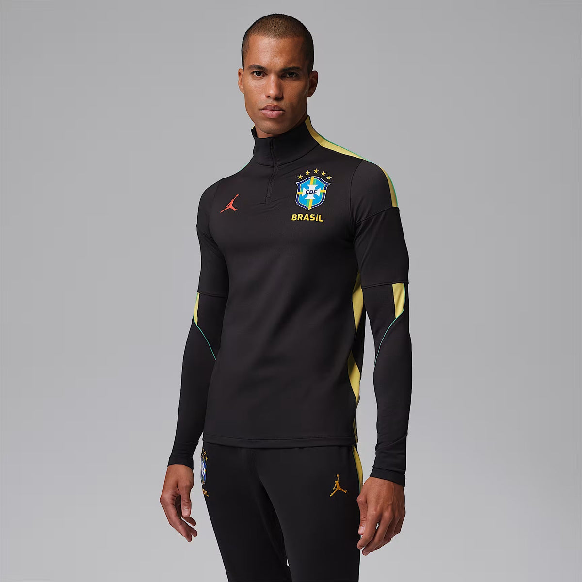 Brazil Strike Men's Nike Dri-FIT Soccer Drill Top