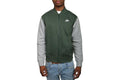 NIKE SPORTSWEAR BOMBER JACKET- GREEN/GREY