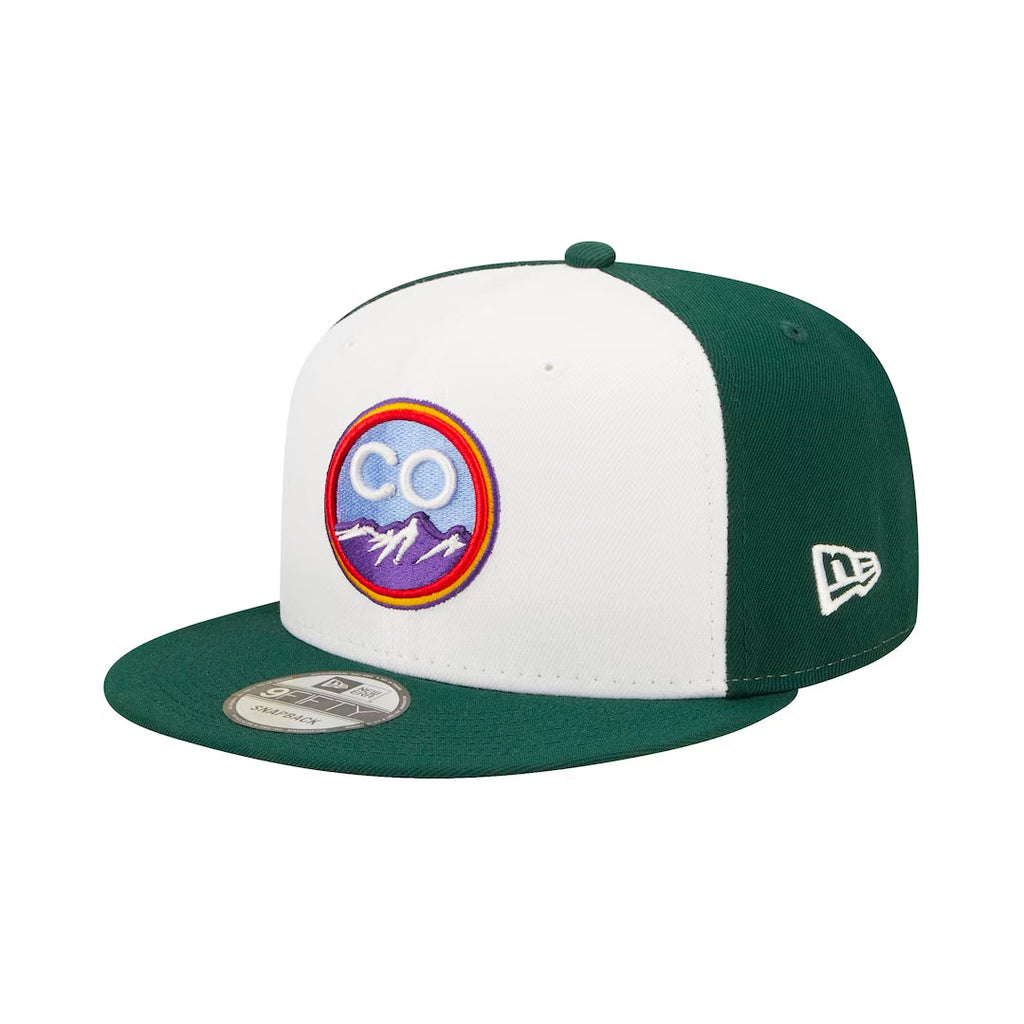 New Era Colorado Rockies City Connect 9FIFTY Snapback Adjustable Hat-Green