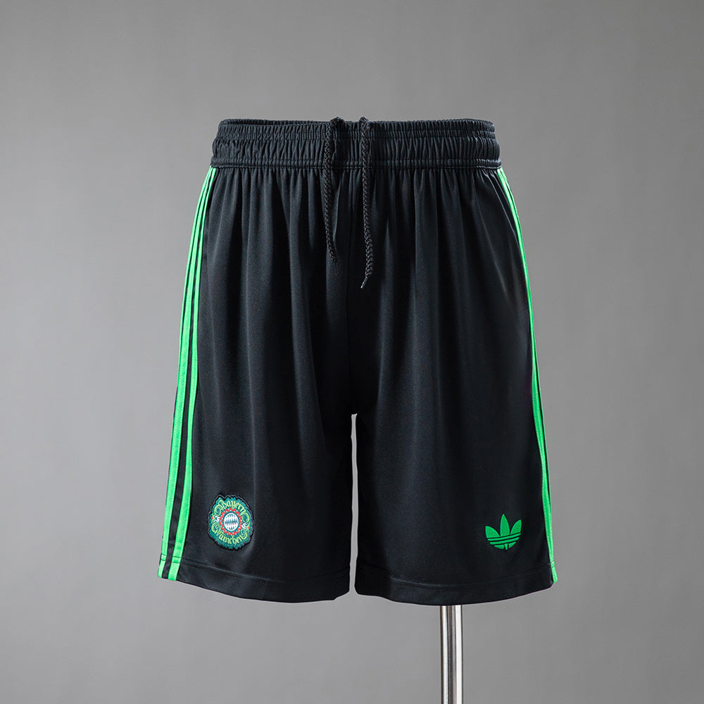 Bayern Munich Black Shorts 25/26 Football Kit Soccer Shorts