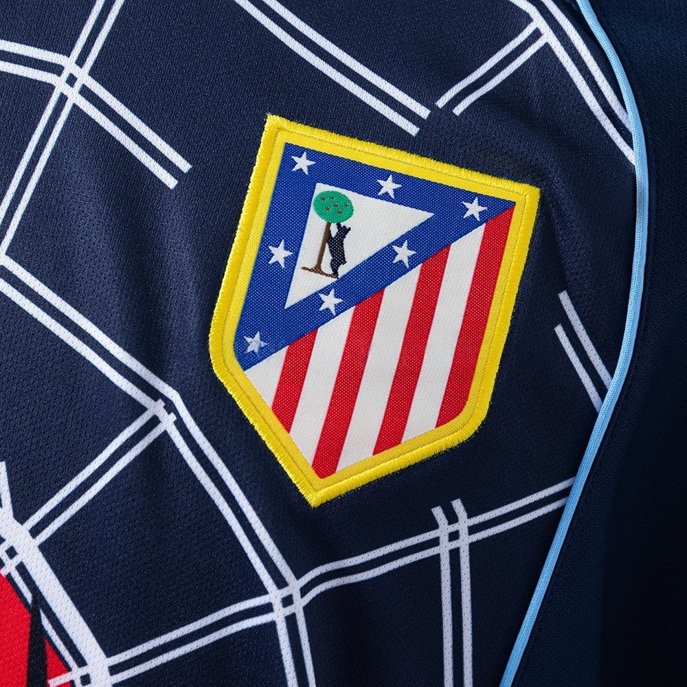 Atletico Madrid Jersey 2004-05 Away Retro Football Kit