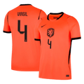 VIRGIL #4 Mens Netherlands World Cup Home Jersey 2026