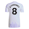 B.FERNANDES #8 Mens Manchester United Away Jersey 2025/26