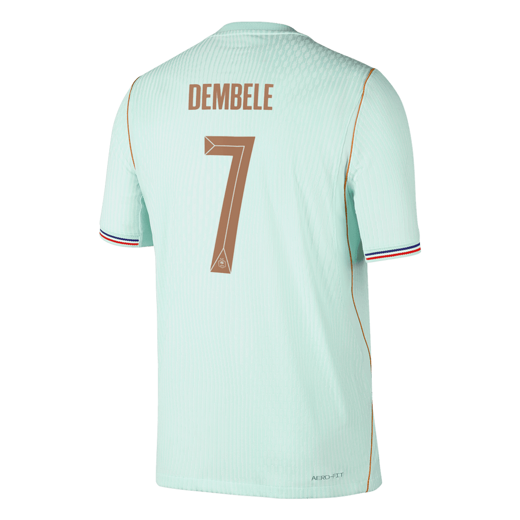 DEMBELE #7 Mens France World Cup Away Jersey 2026 - Player Version (Slim Fit)