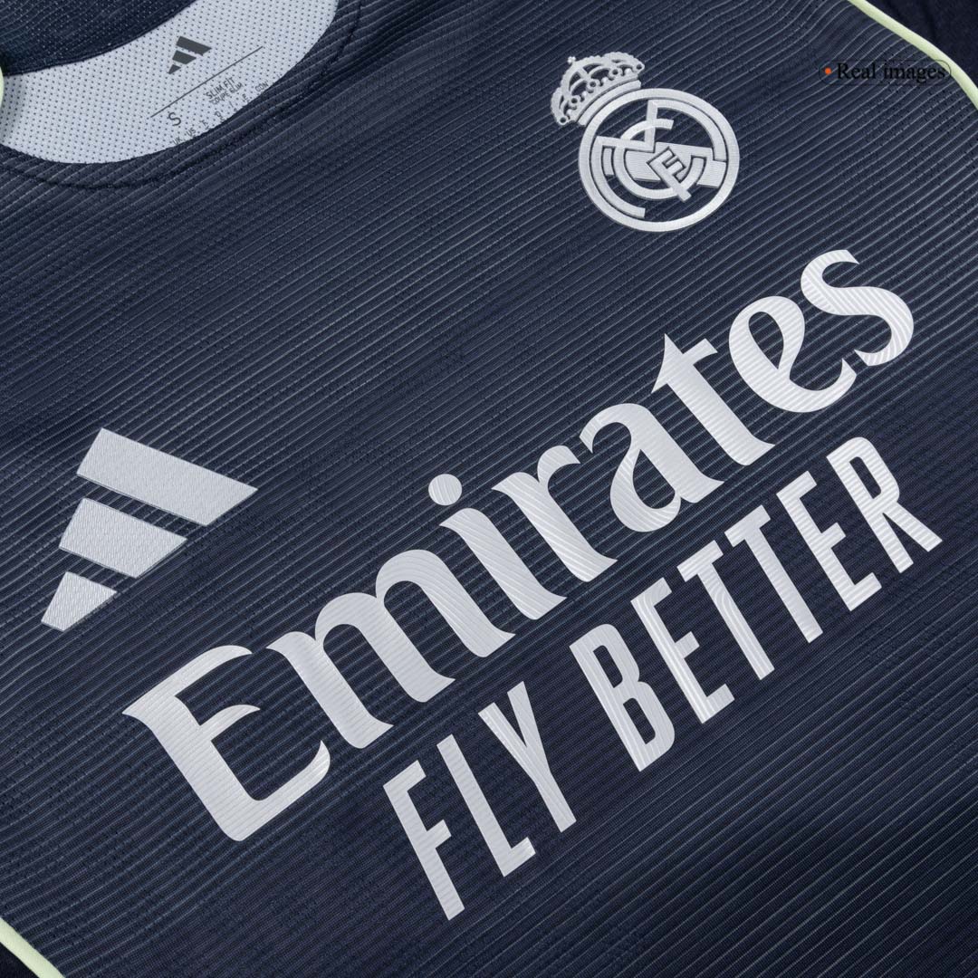 BELLINGHAM #5 Mens Real Madrid Away Jersey 2025/26 - Player Version (Slim Fit) [PREMIUM]