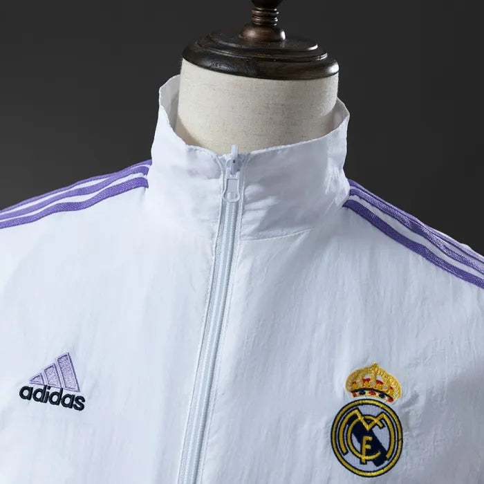 Real Madrid Windbreaker 2025/26 Reversible Football Kit