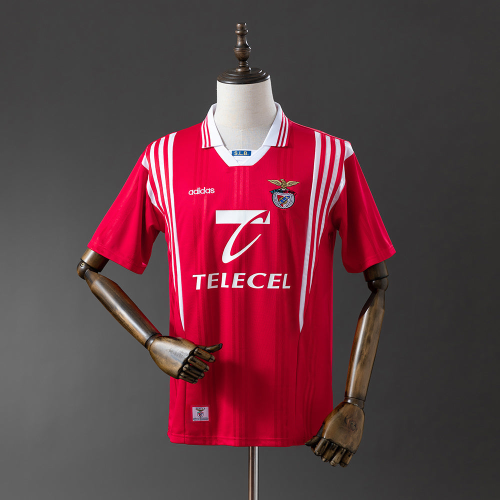 Benfica Jersey 1997-98 Home Retro Football Kit