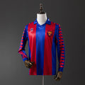 Barcelona Jersey 1989-92 Home Retro Kit Long Sleeves