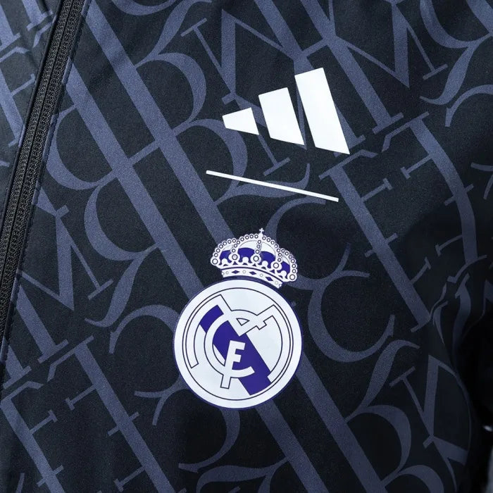 Real Madrid Windbreaker 2025/26 Reversible Football Kit