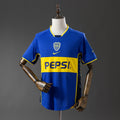Boca Juniors Jersey 2002-03 Home Retro Football Kit