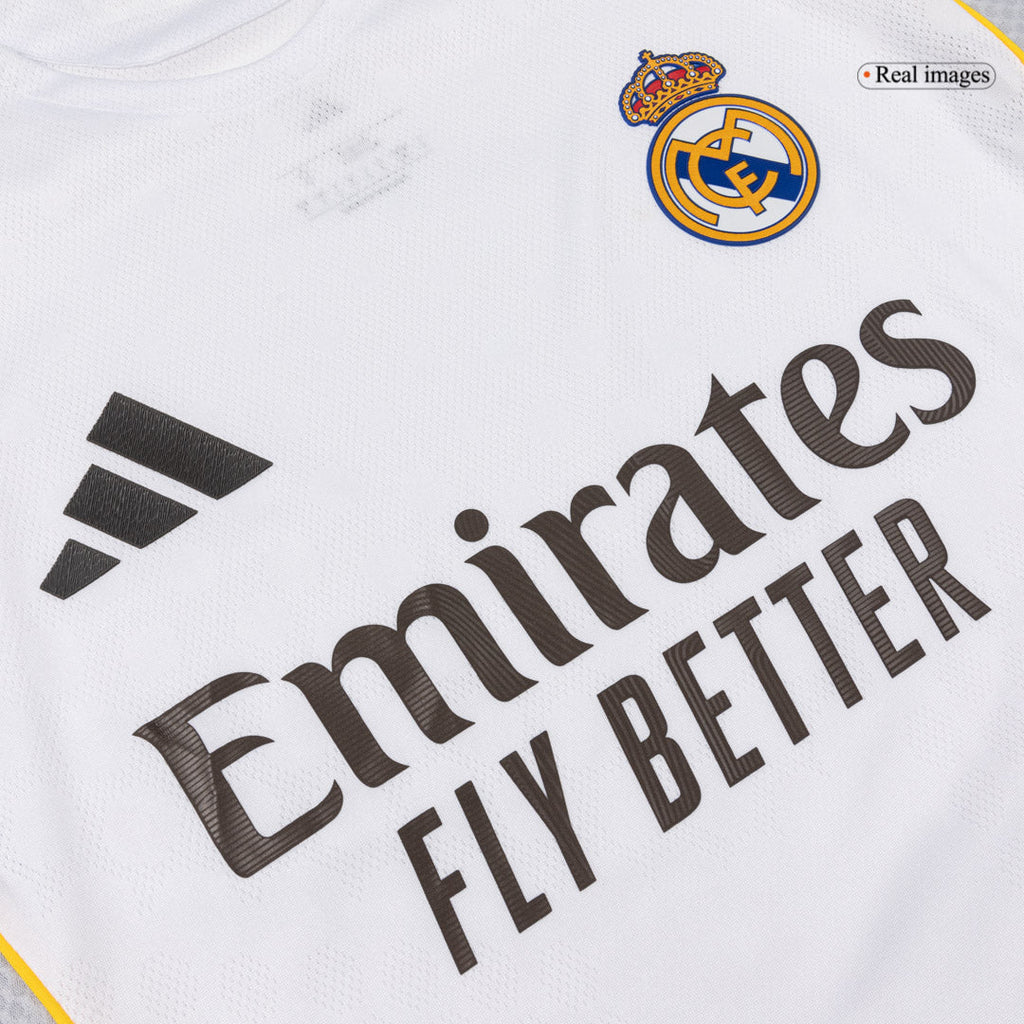 BELLINGHAM #5 Mens Real Madrid Home Jersey 2025/26 - Player Version (Slim Fit) [PREMIUM]