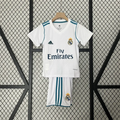 Retro Kids Real Madrid Home Jersey 17/18
