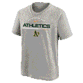 Nike Kids Oakland Athletics Team Engineered SS Tee