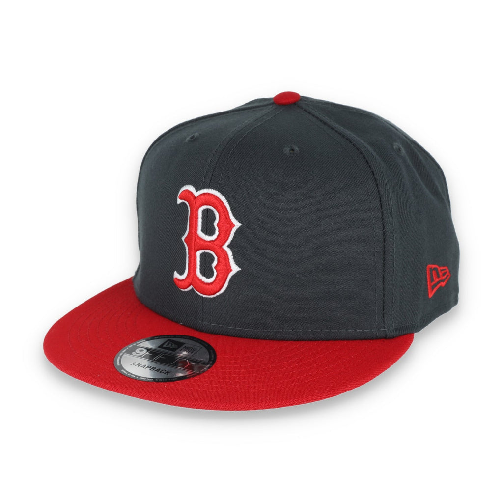 New Era Boston Red Sox 2-Tone Color Pack 9FIFTY Snapback Hat -Grey/Scarlet