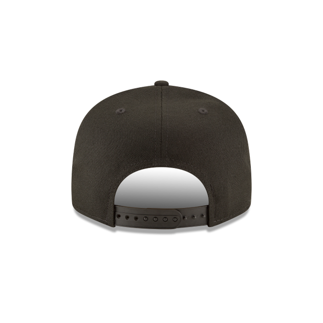 New Era Florida Marlins Basic 9FIFTY Snapback-Black on black